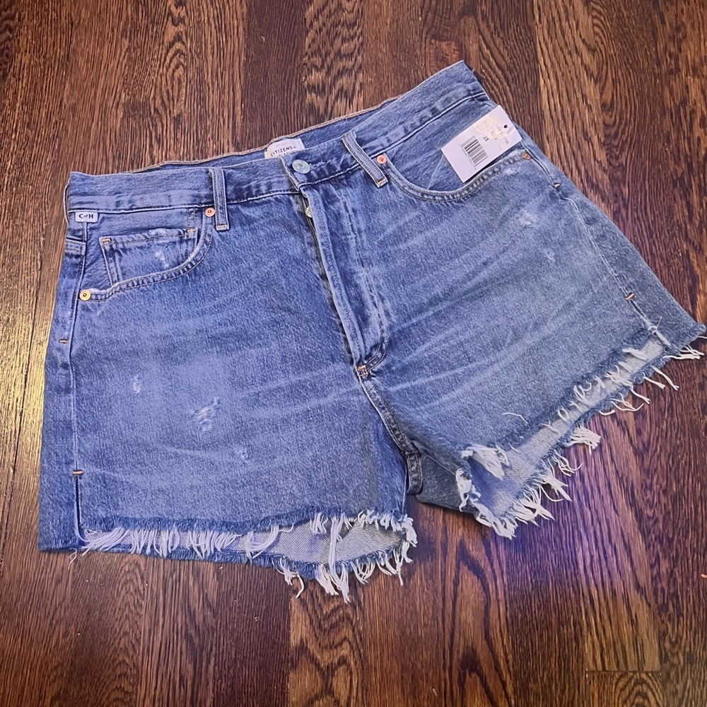 NWT Citizens of Humanity Marlow Shorts in Seaward Size 28